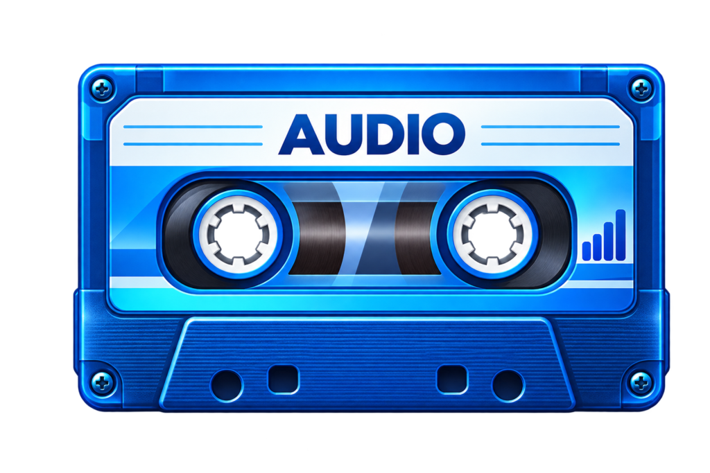 Casete de audio para conversión a MP3