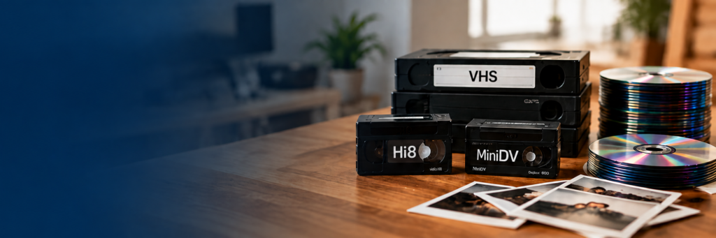 Formatos compatibles para digitalización multimedia